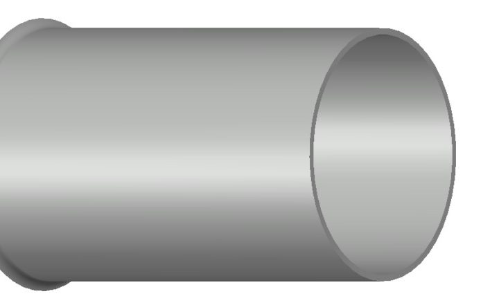 Engeser B150-32ET — eristämätön pääteholkki, 150,0 mm², puristusosan pituus 32 mm