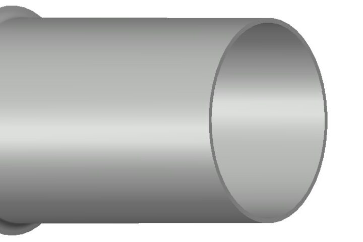 Engeser B185-32ET — eristämätön pääteholkki, 185,0 mm², puristusosan pituus 32 mm