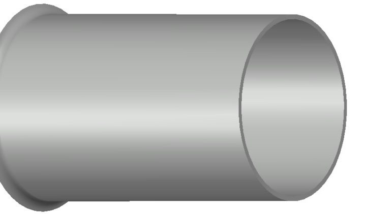 Engeser B95-25ET — eristämätön pääteholkki, 95,0 mm², puristusosan pituus 25 mm