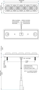 Blink Marine PKP-1500-LI: mittapiirros