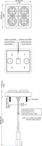 Blink Marine PKP-2200-LI: mittapiirros