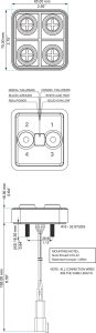 Blink Marine PKP-2200-SI: mittapiirros