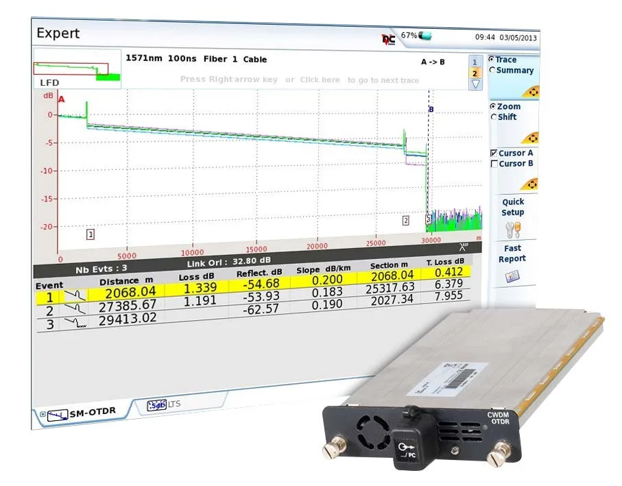 VIAVI CWDM-OTDR-MODULES-8000