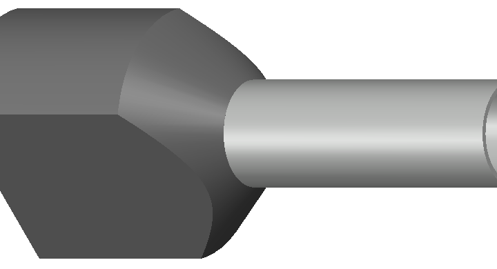 Engeser A4-12ET2 — eristetty kaksoispääteholkki 2 × 4,0 mm², harmaa kaulus