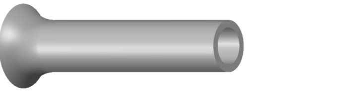Engeser B0.25-5ET — eristämätön pääteholkki 0,25 mm²