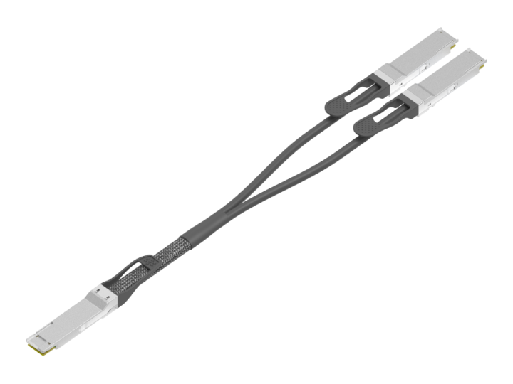 Gigalight GQD-2QSP801 — 800G QSFP-DD haaroituskaapeli 2 × 400G QSFP112